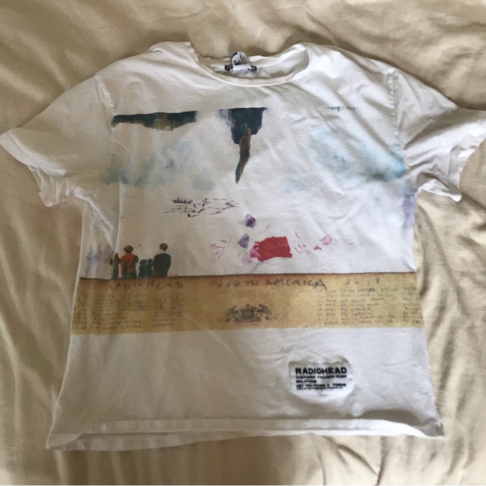 Radiohead 2018 Tour Shirt